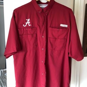 Alabama Columbia Fishing Shirt
